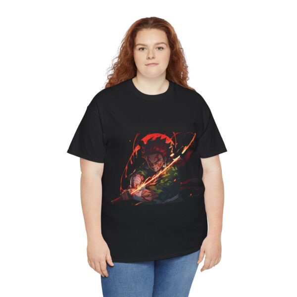 Tanjiro Inferno Slash Graphic Tee - Image 11