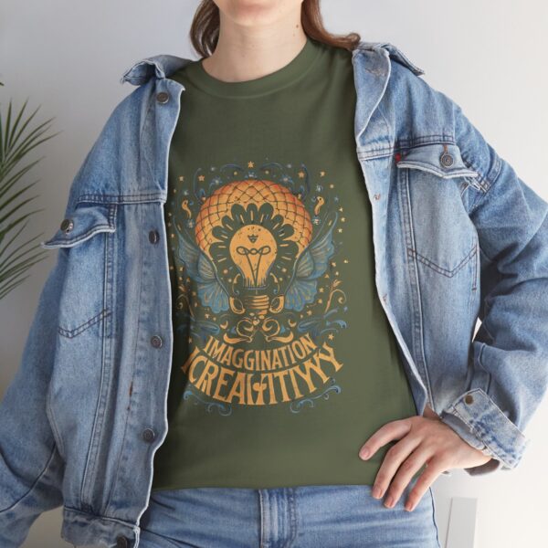 Bulb od Creativity Graphic Tee - Image 50