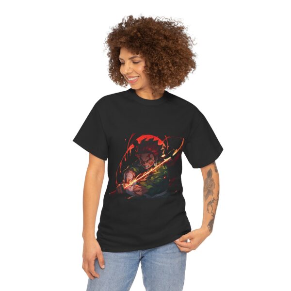 Tanjiro Inferno Slash Graphic Tee - Image 7