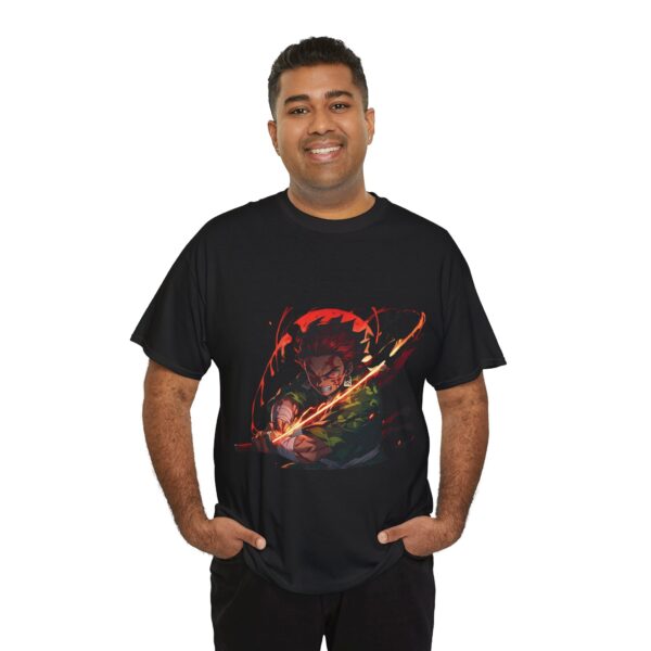 Tanjiro Inferno Slash Graphic Tee - Image 13