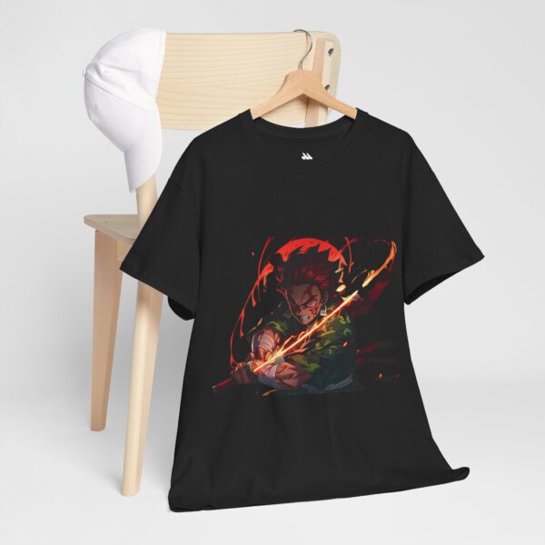 Tanjiro Inferno Slash Graphic Tee - Image 4