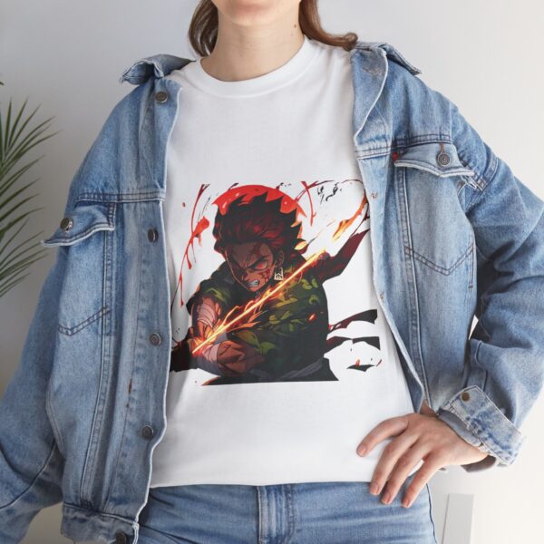 Tanjiro Inferno Slash Graphic Tee - Image 42