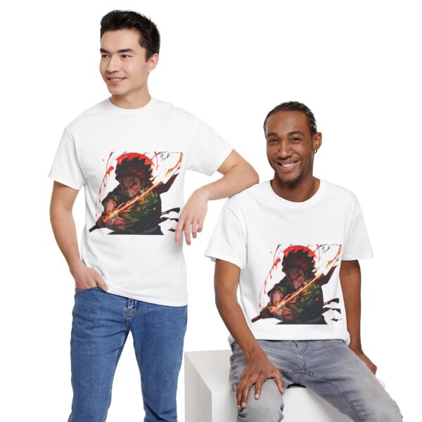 Tanjiro Inferno Slash Graphic Tee - Image 45