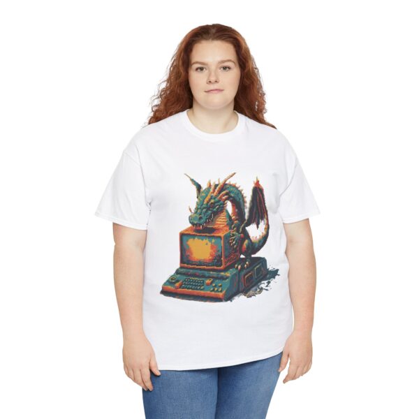 Pixelated Dragon Graphic Tee - Image 37