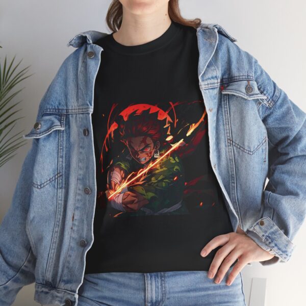 Tanjiro Inferno Slash Graphic Tee - Image 19