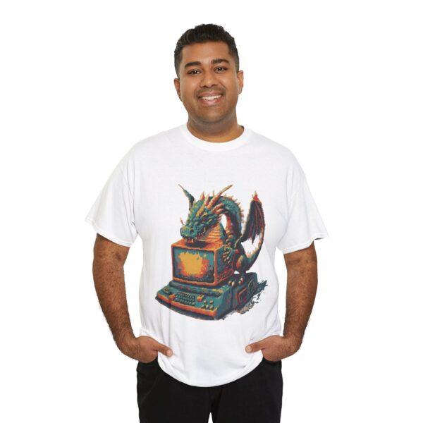 Pixelated Dragon Graphic Tee - Image 39