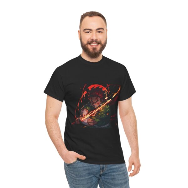 Tanjiro Inferno Slash Graphic Tee - Image 9