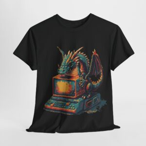Pixelated Dragon Graphic Tee