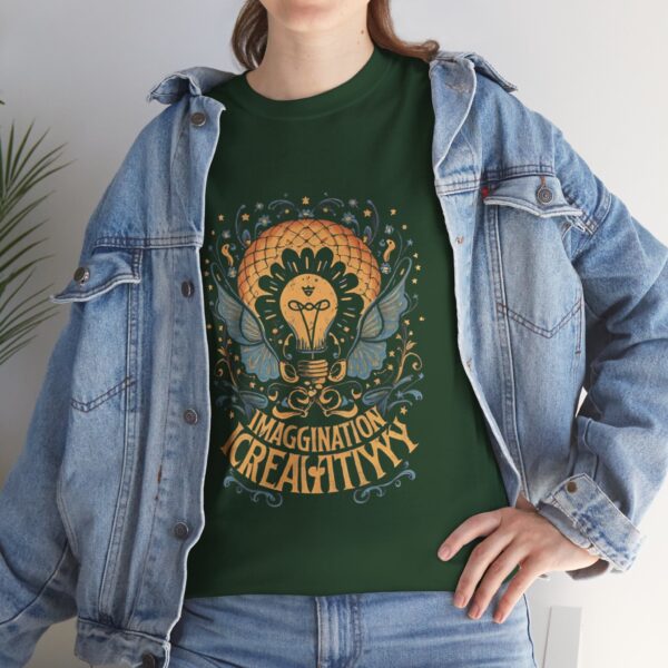 Bulb od Creativity Graphic Tee - Image 77