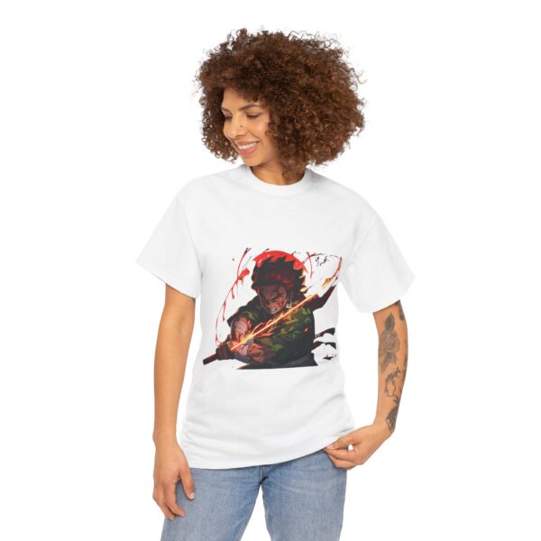 Tanjiro Inferno Slash Graphic Tee - Image 30