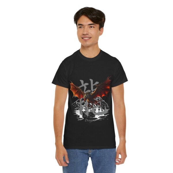 Fireborn Dragon Graphic Tee - Image 71