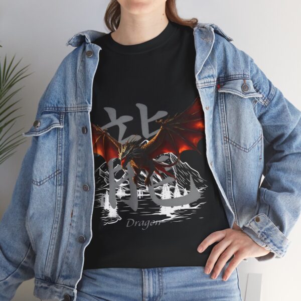 Fireborn Dragon Graphic Tee - Image 73