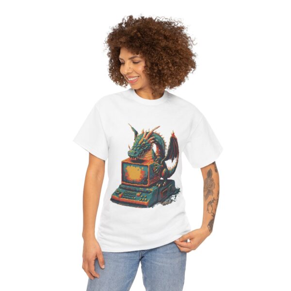 Pixelated Dragon Graphic Tee - Image 33