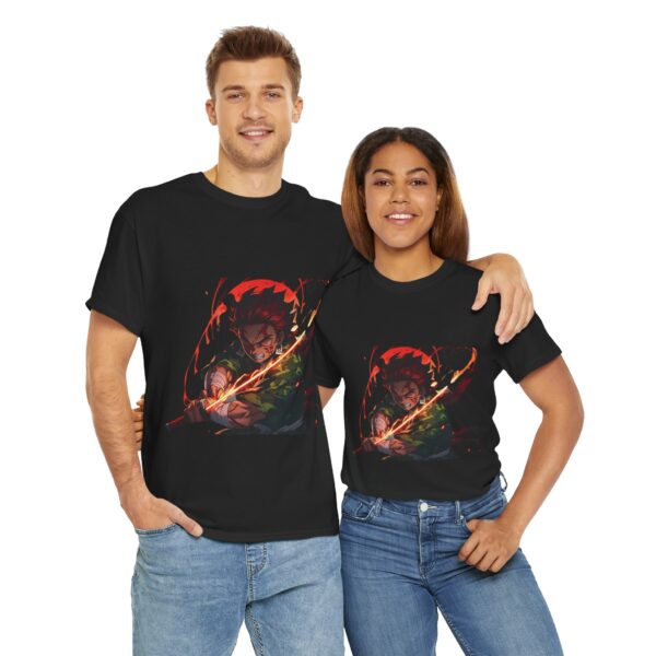 Tanjiro Inferno Slash Graphic Tee - Image 20