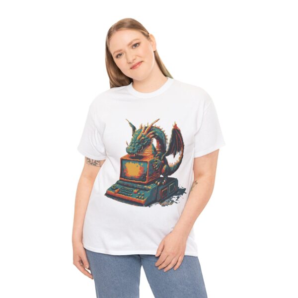 Pixelated Dragon Graphic Tee - Image 34