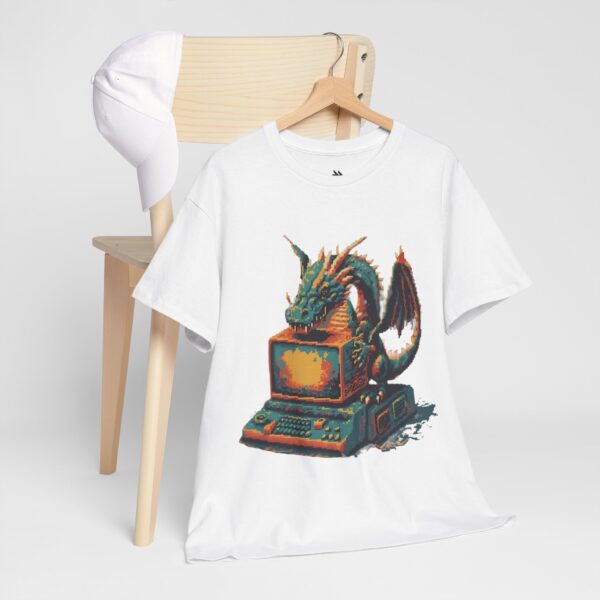 Pixelated Dragon Graphic Tee - Image 30