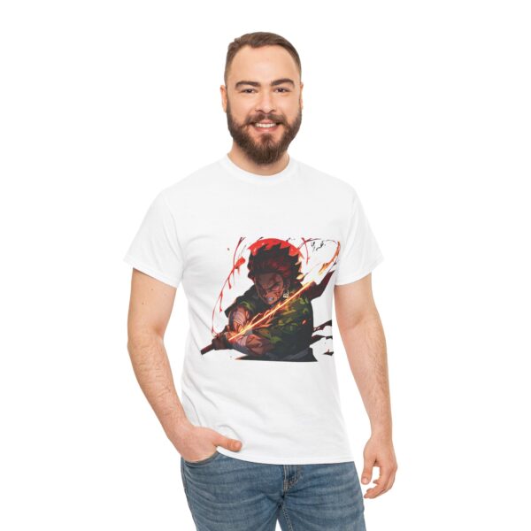 Tanjiro Inferno Slash Graphic Tee - Image 32